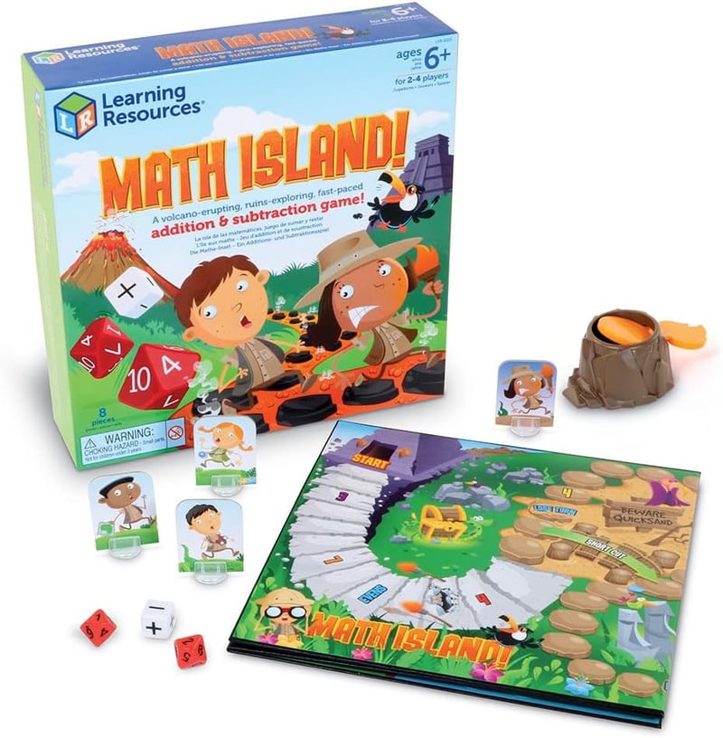 Math Island Addition & Subtraction Game - STEM Educational Toy