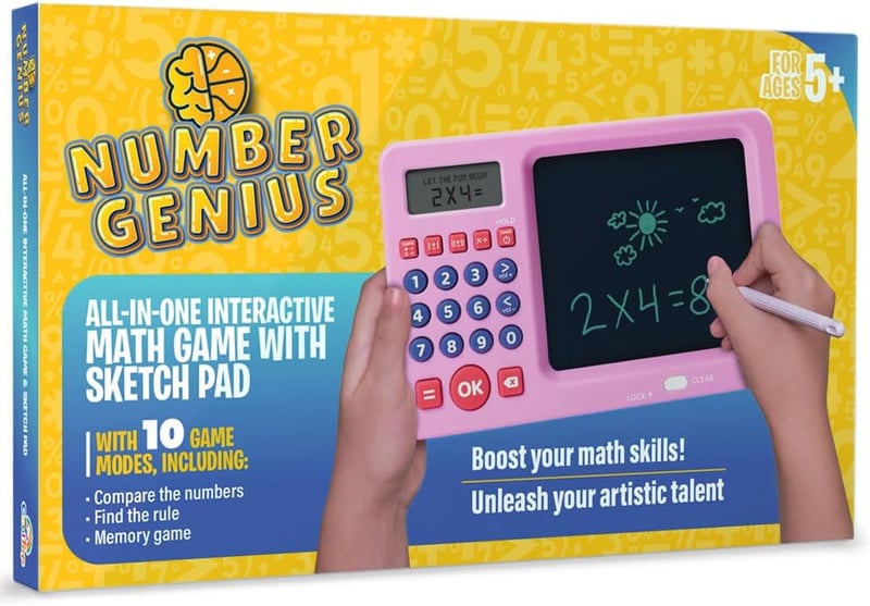 Interactive Electronic Math Game for Kids - Number Genius