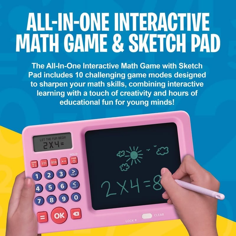 Interactive Electronic Math Game for Kids - Number Genius