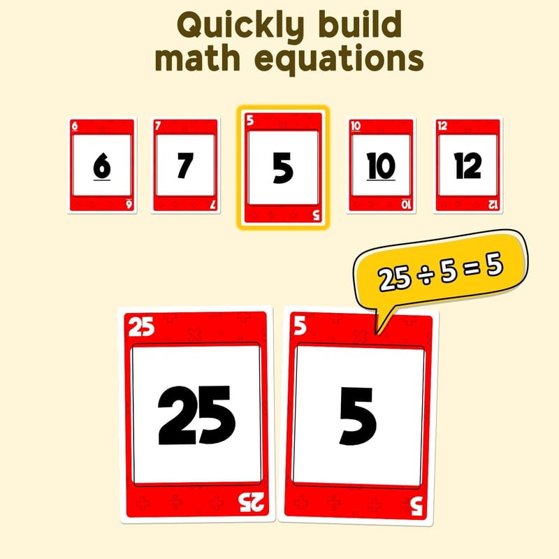 Ultimate Mental Math Game for Kids 8+, Teens & Adults
