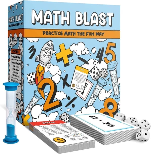Fun Educational Math Game for Kids 8-12 - Home & Classroom