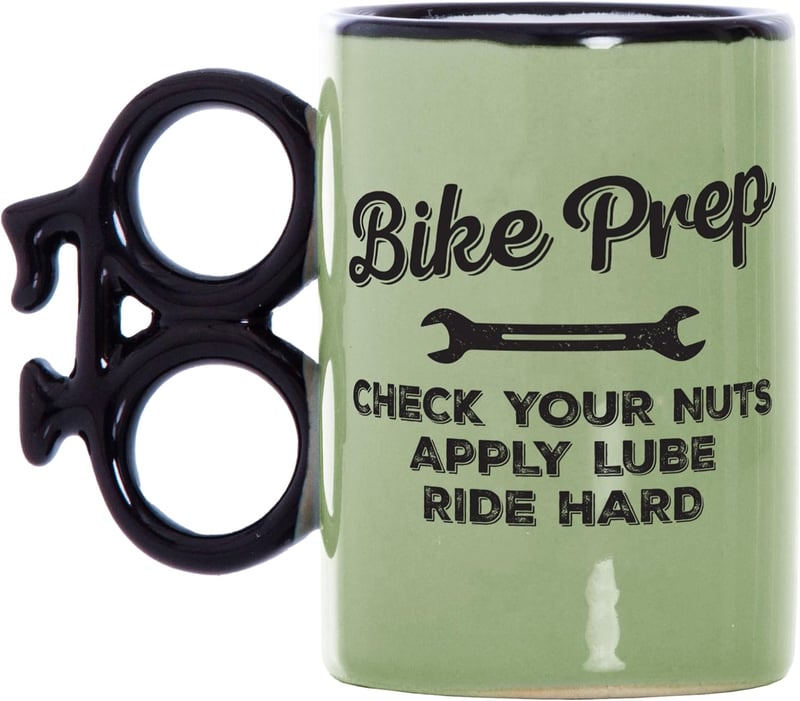 Funny Cycling Mug - Novelty Gift for Men