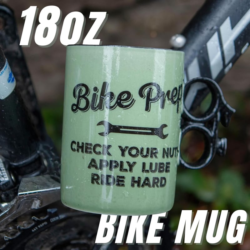 Funny Cycling Mug - Novelty Gift for Men
