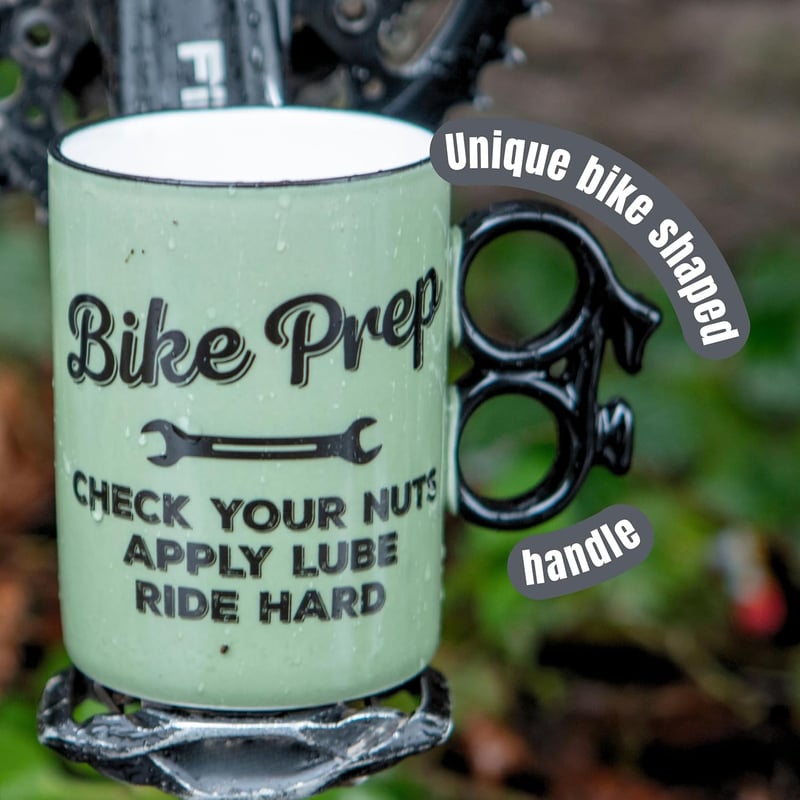 Funny Cycling Mug - Novelty Gift for Men