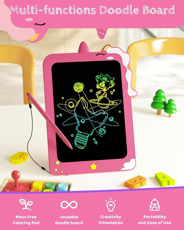 Unicorn Doodle Board - 8.5