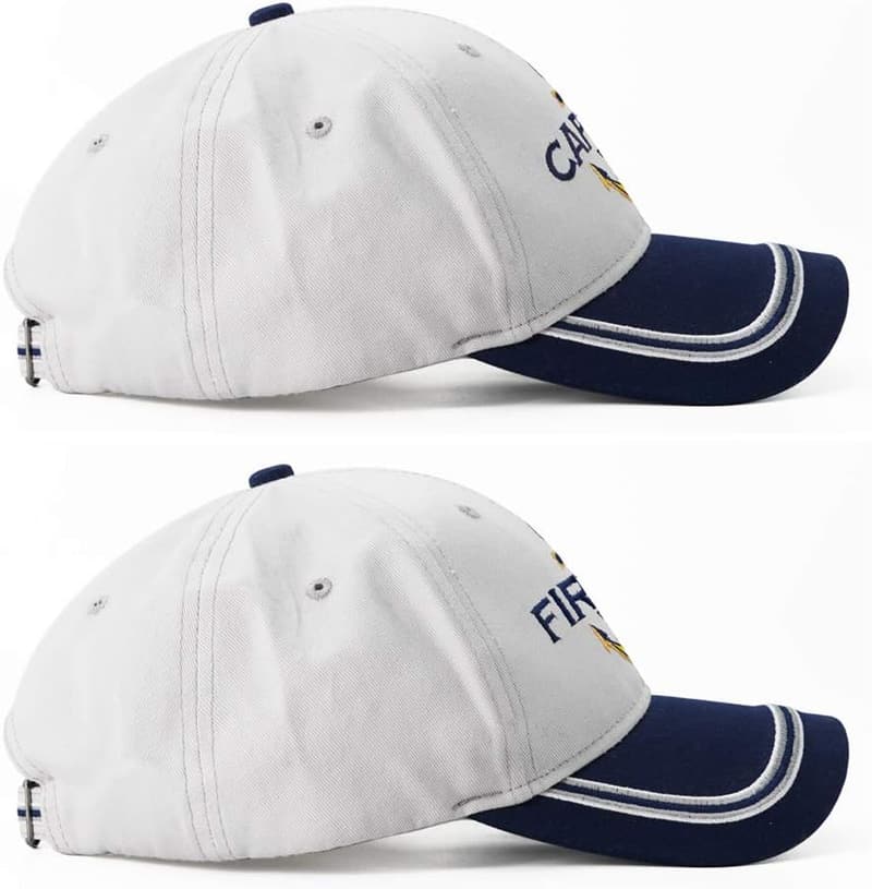 Matching Captain & First Mate Boating Baseball Caps