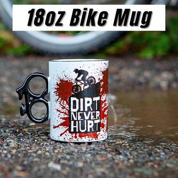 Funny Mountain Bike Mug - Cycling Gift for Men