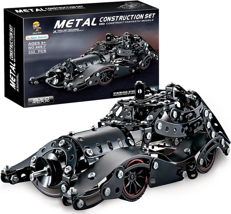 STEM Batman Model Car Building Set, 332 pcs for Ages 8+