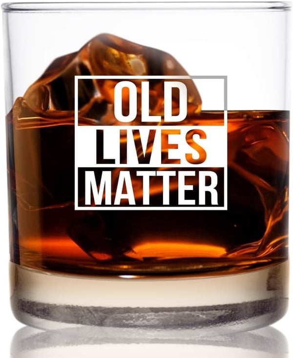 Funny Retirement Whiskey Glass - 11 oz Old Fashioned Gift for Dad