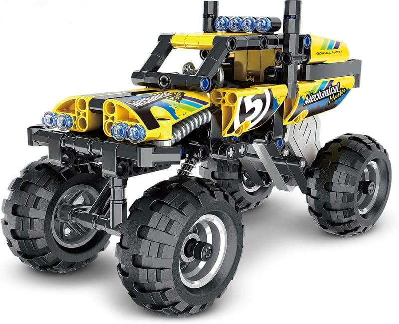STEM Building Toy Set for Kids Ages 6-12 - 199 Pieces