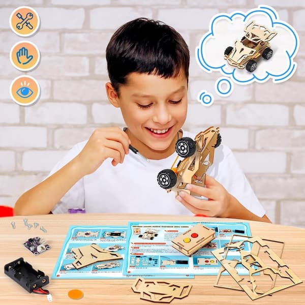 STEM Science Kits for Boys Age 6-12 - DIY Building Toys