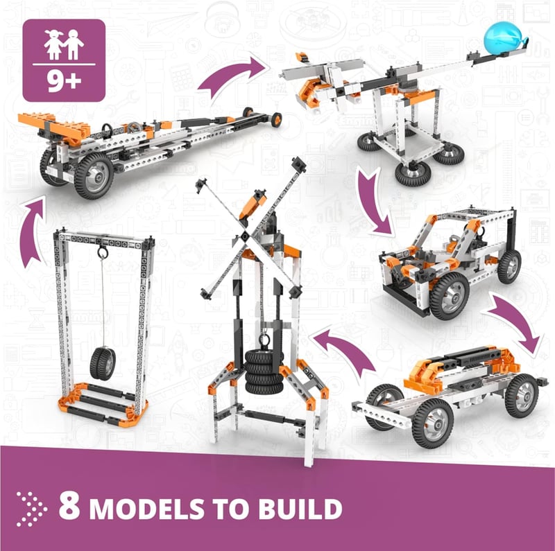 STEM Construction Toys for Kids 9+, Newton's Laws & Energy