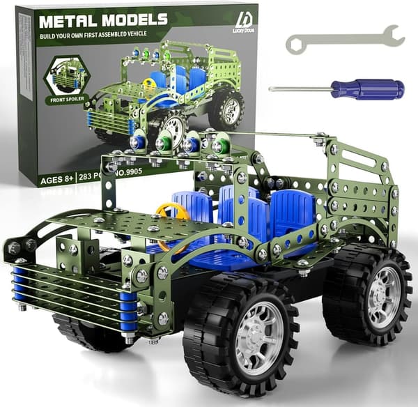 STEM Model Truck Building Set for Kids Ages 8-12
