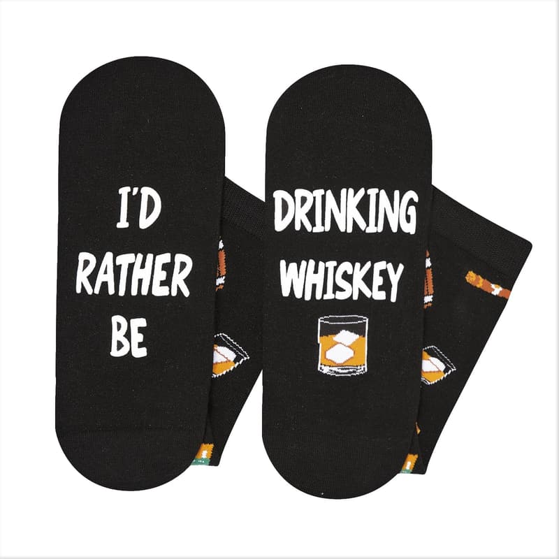 Whiskey Grilling Socks - Fun Gifts for Men and Women