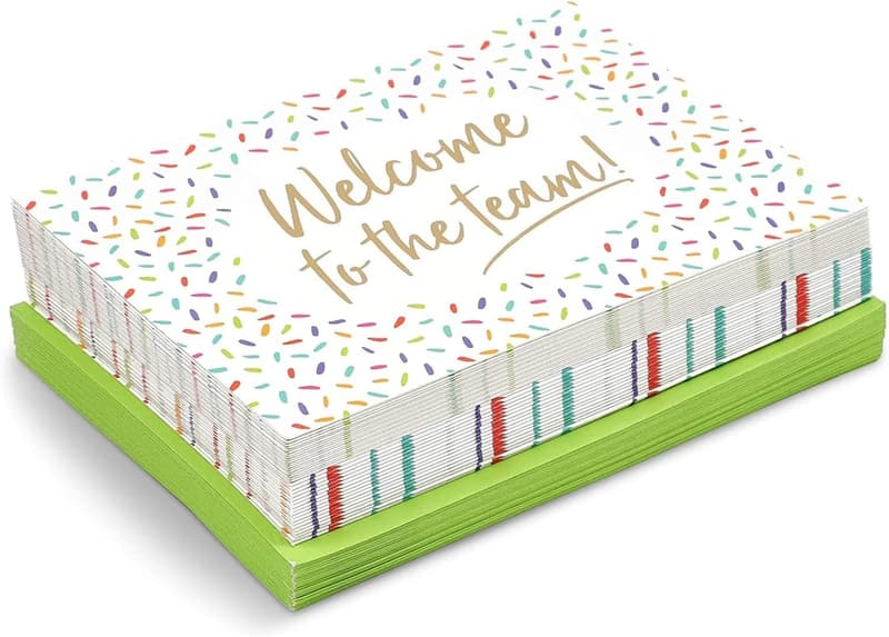 Welcome to the Team Cards - 36 Pack Employee Appreciation