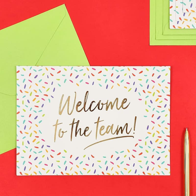 Welcome to the Team Cards - 36 Pack Employee Appreciation