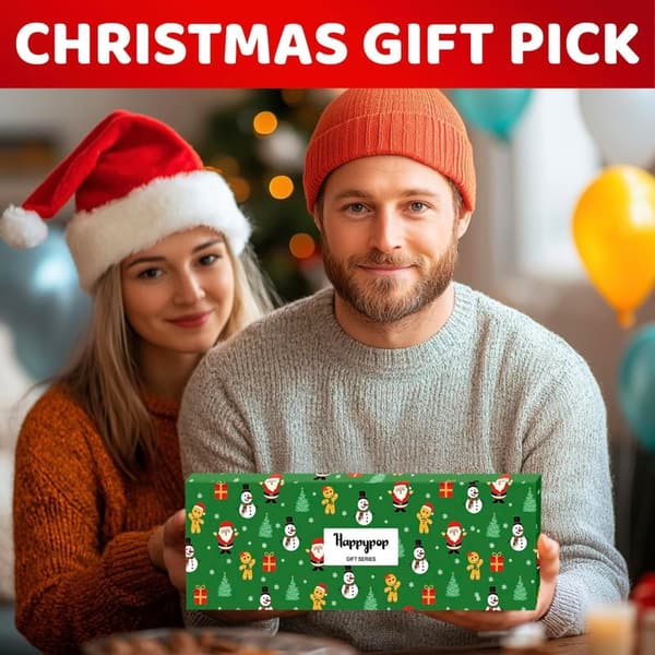 Secret Santa Socks for Him - Christmas Stocking Stuffers