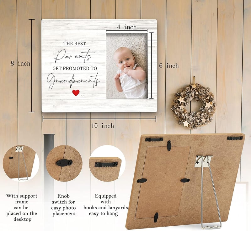 Grandparents Picture Frame - Best Parents Promotion Gift, 8x10