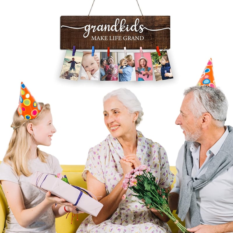 First-Time Grandma's Photo Frame from Grandkids