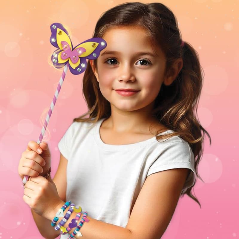 Girls' Birthday Craft Kit: 10 Mess-Free DIY Activities