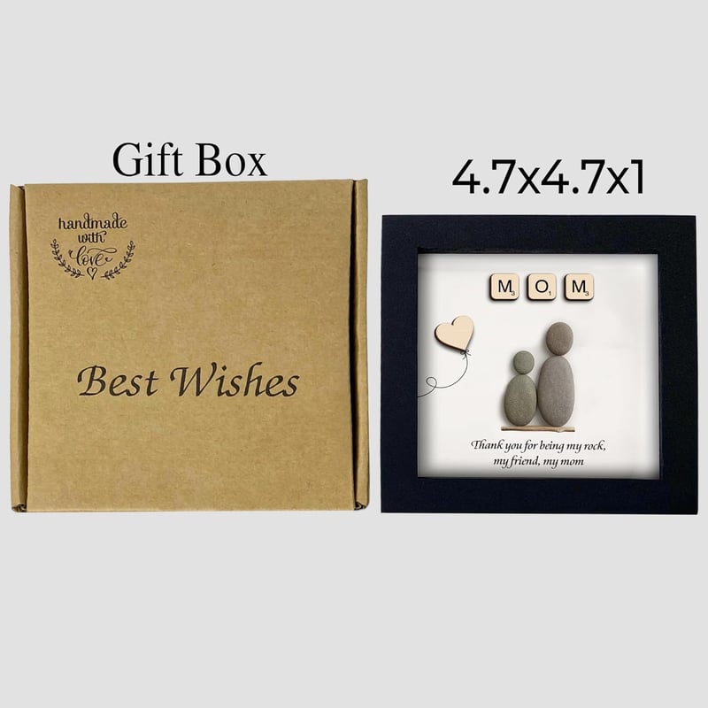 Thank You Rock Sign - Framed Art for Mom or Grandma