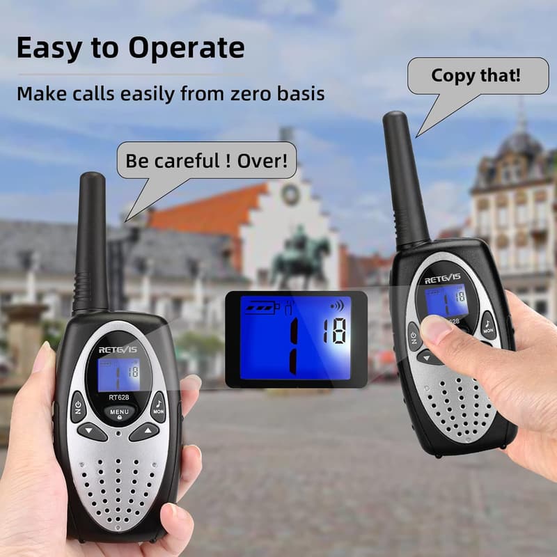 Kids' Walkie Talkies - Gifts for 6-12 Year Olds, Outdoor Use