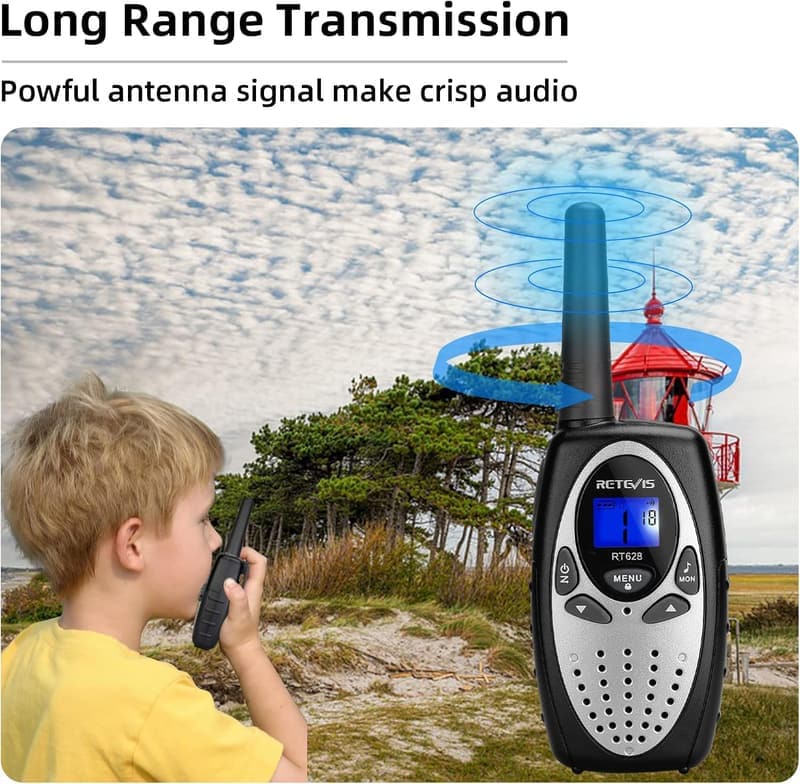 Kids' Walkie Talkies - Gifts for 6-12 Year Olds, Outdoor Use