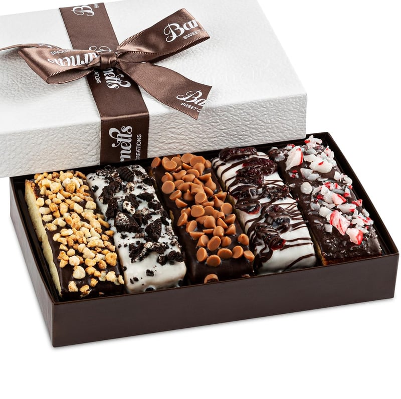 Valentine's Gourmet Chocolate Biscotti Gift Box