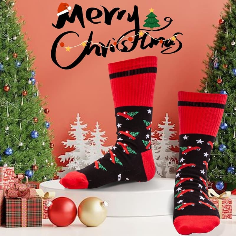 Christmas Socks for Men & Women - Fun Stocking Stuffers