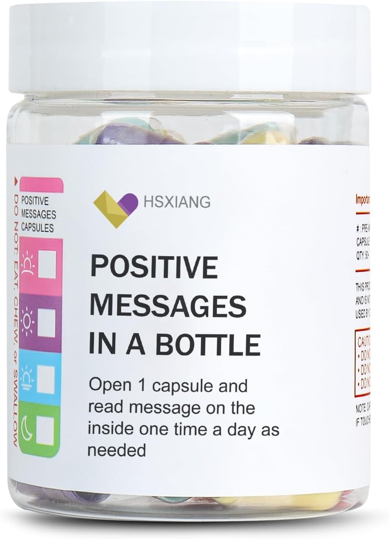 Valentine's Day Positive Affirmations in a Bottle (5 oz)