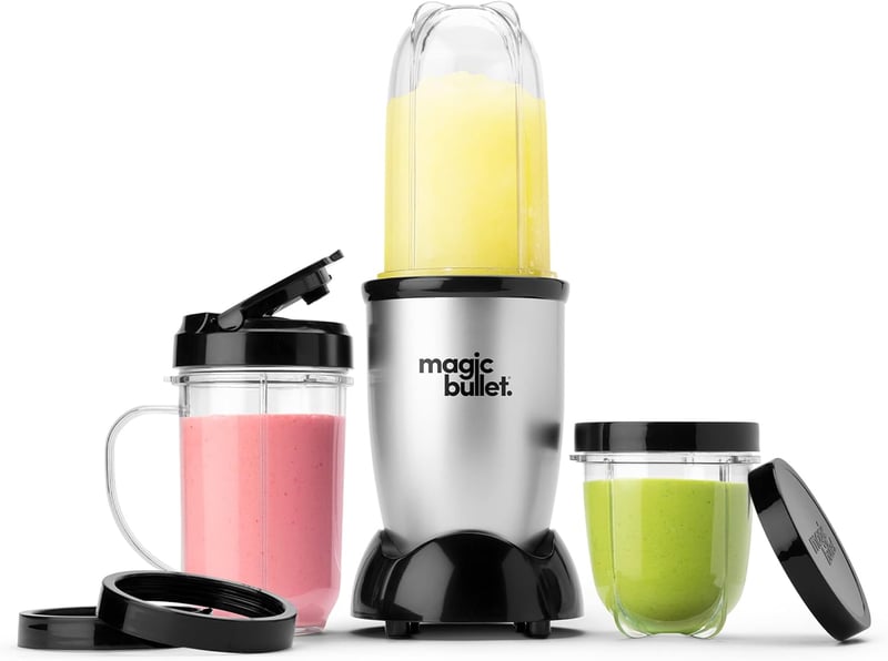 Magic Bullet Blender 11-Piece Set, Silver