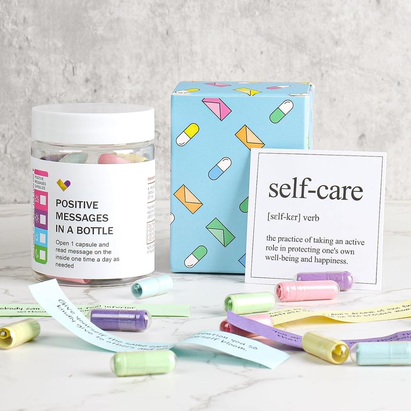 Daily Affirmations in a Bottle - Relaxing Gifts for Women