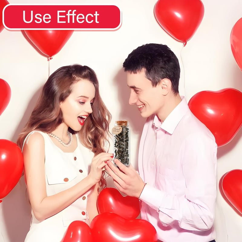 Love Letter Message in a Bottle Glass Favors (110pcs)