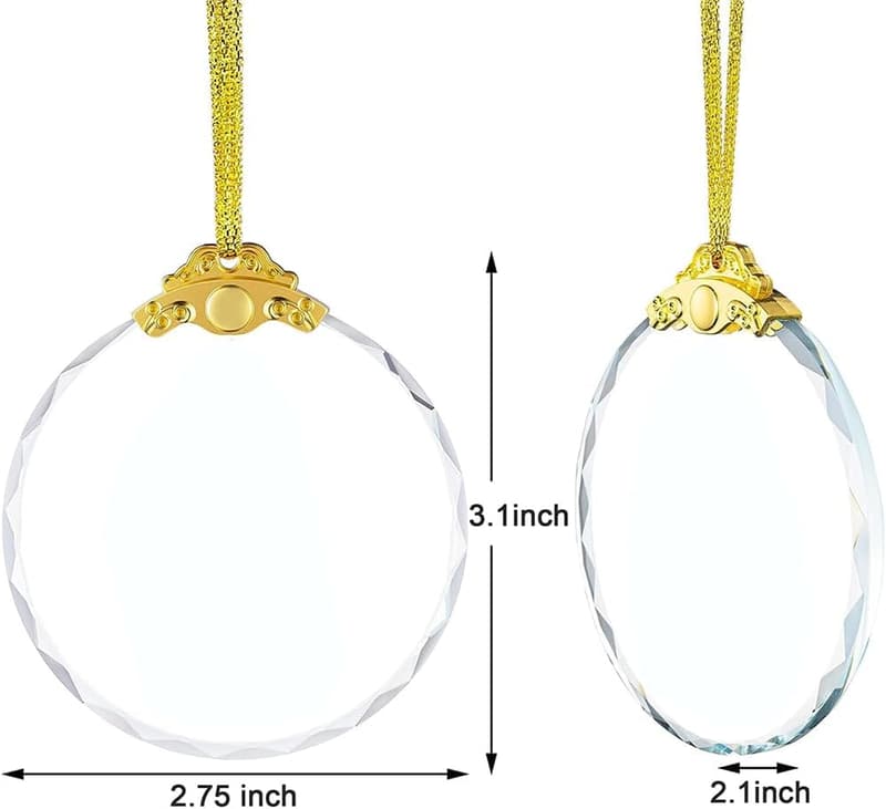 2025 Wedding Ornament for Couples - Adorable Penguin Crystal