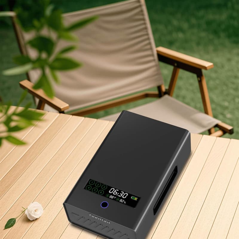 Biometric Nightstand Gun Safe with Quick Access for 2 Handguns