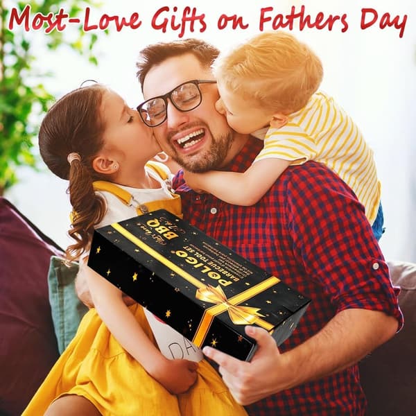 Deluxe BBQ Grill Tools Set in Aluminum Case - Ideal Men's Gift