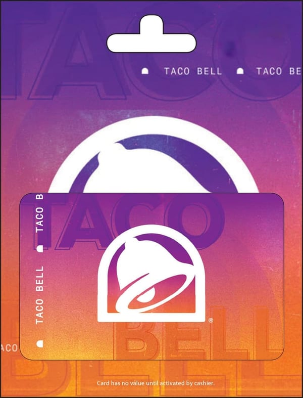 Taco Bell Gift Card for Food Lovers