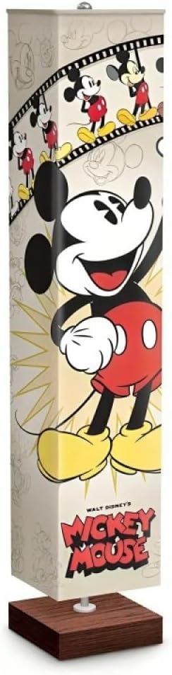 Mickey Mouse Artistic Floor Lamp - Multicolor Design