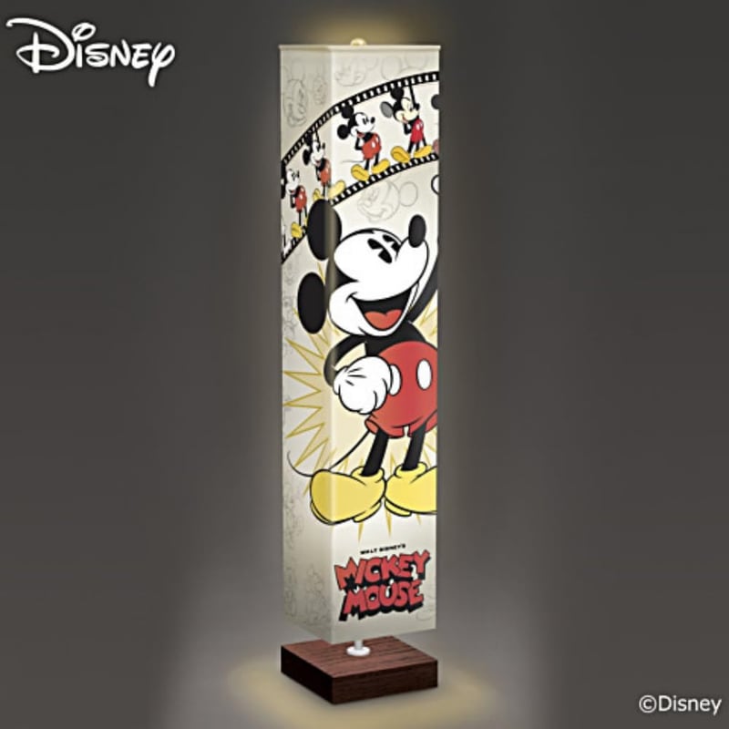 Mickey Mouse Artistic Floor Lamp - Multicolor Design