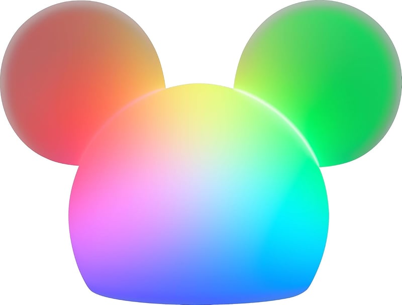 Mickey Mouse Color Changing Night Light for Kids