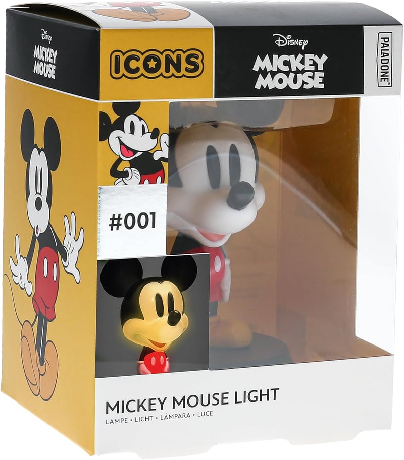 Disney Mickey Mouse Multicolor Icon Light