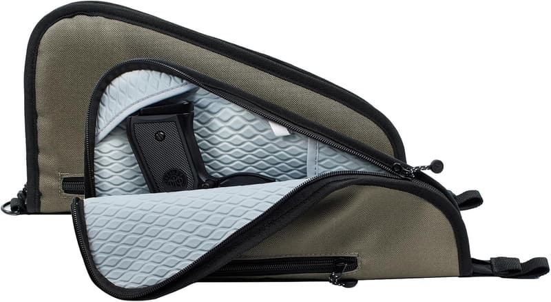Soft Pistol Case for Handguns with Lockable Zipper
