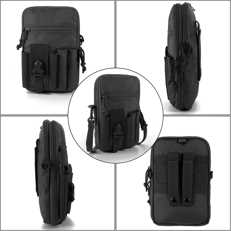 Multipurpose Concealed Pistol Pouch Fanny Pack with Holster
