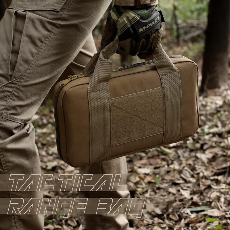 Tactical Pistol Case for Double Handguns - Padded Soft Wallet