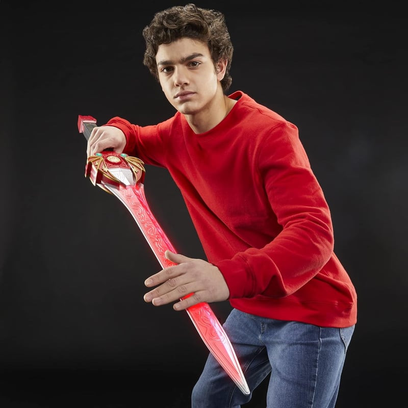 Mighty Morphin Red Ranger Power Sword Cosplay Collectible
