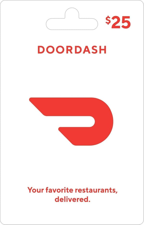 DoorDash Gift Card - Perfect for Food Lovers