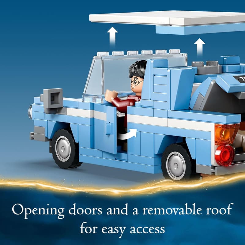 LEGO Harry Potter Ford Anglia Buildable Car Set with Minifigures