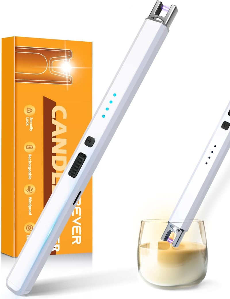 USB Rechargeable Electric Candle Lighter for Women & Men