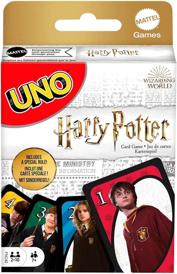 UNO Harry Potter Card Game - Collectible Deck for 2-10 Players