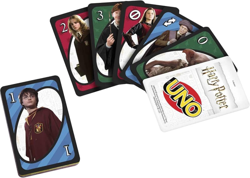 UNO Harry Potter Card Game - Collectible Deck for 2-10 Players